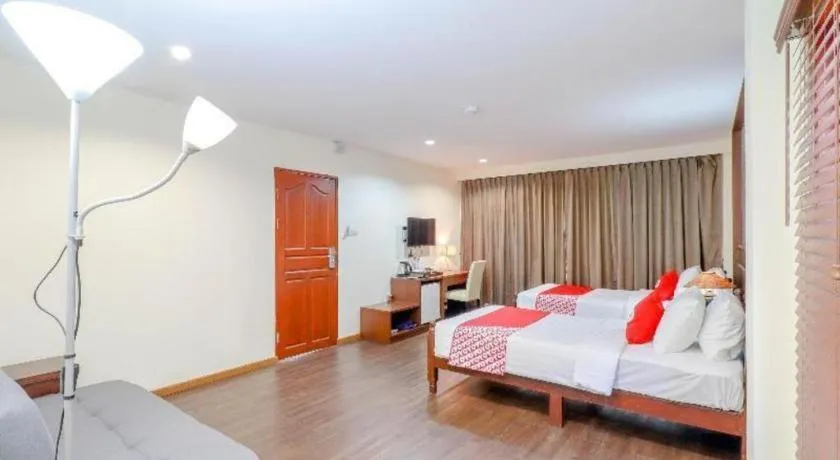 Bed in Tong House Resort