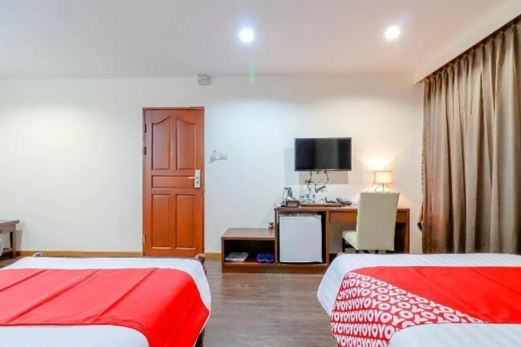 Bed in Tong House Resort