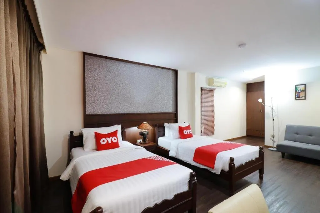 Bed in Tong House Resort