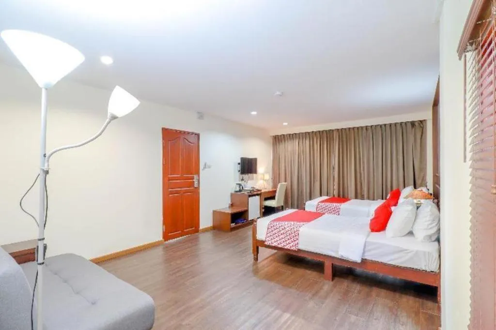 Bed in Tong House Resort