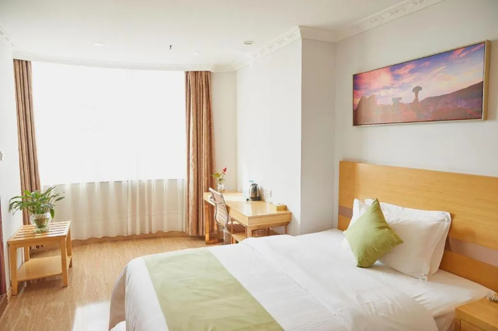 Bed in GreenTree Alliance Hotel Foshan Nanhai District Pingzhou Yuqi Street