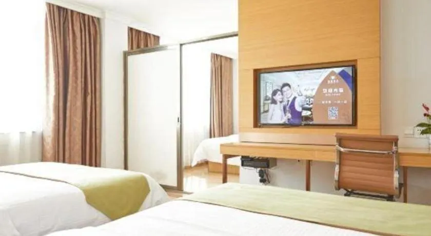 Bed in GreenTree Alliance Hotel Foshan Nanhai District Pingzhou Yuqi Street