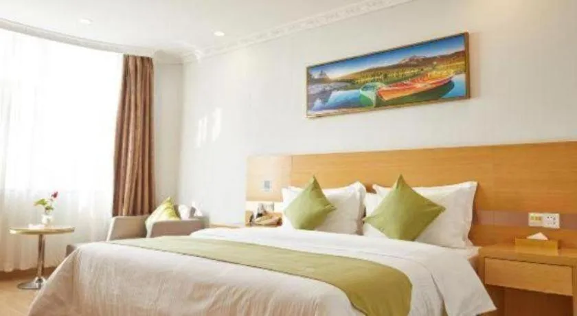 Bed in GreenTree Alliance Hotel Foshan Nanhai District Pingzhou Yuqi Street