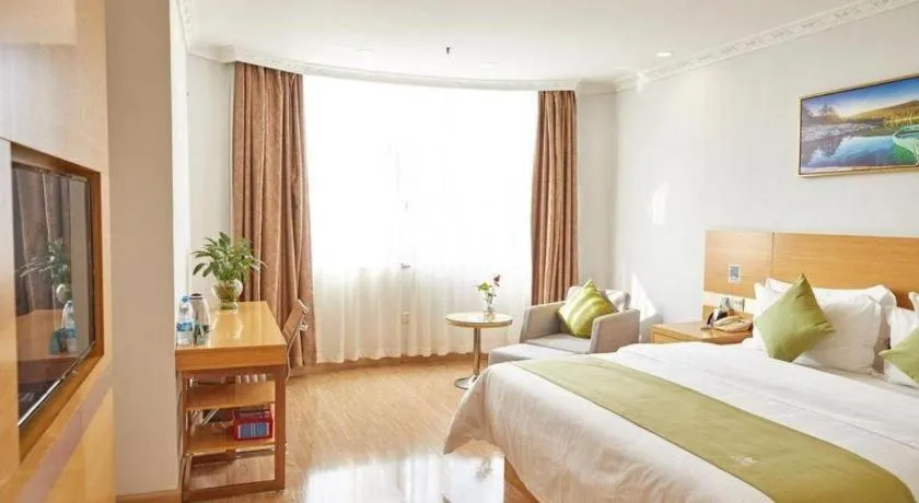 Bed in GreenTree Alliance Hotel Foshan Nanhai District Pingzhou Yuqi Street