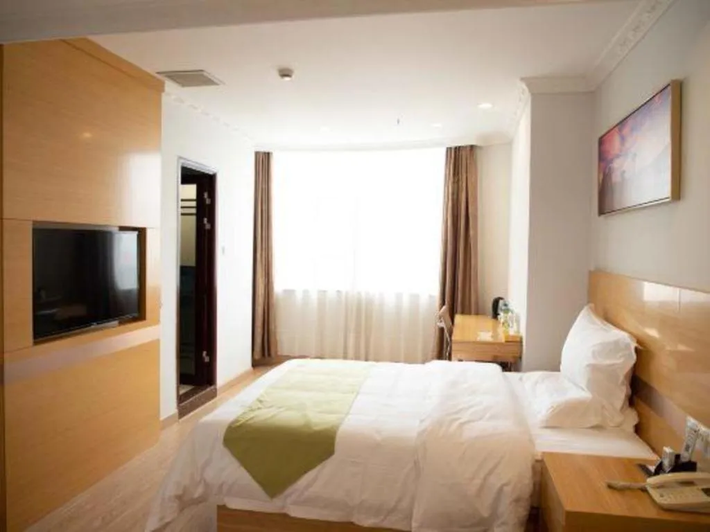 Bed in GreenTree Alliance Hotel Foshan Nanhai District Pingzhou Yuqi Street