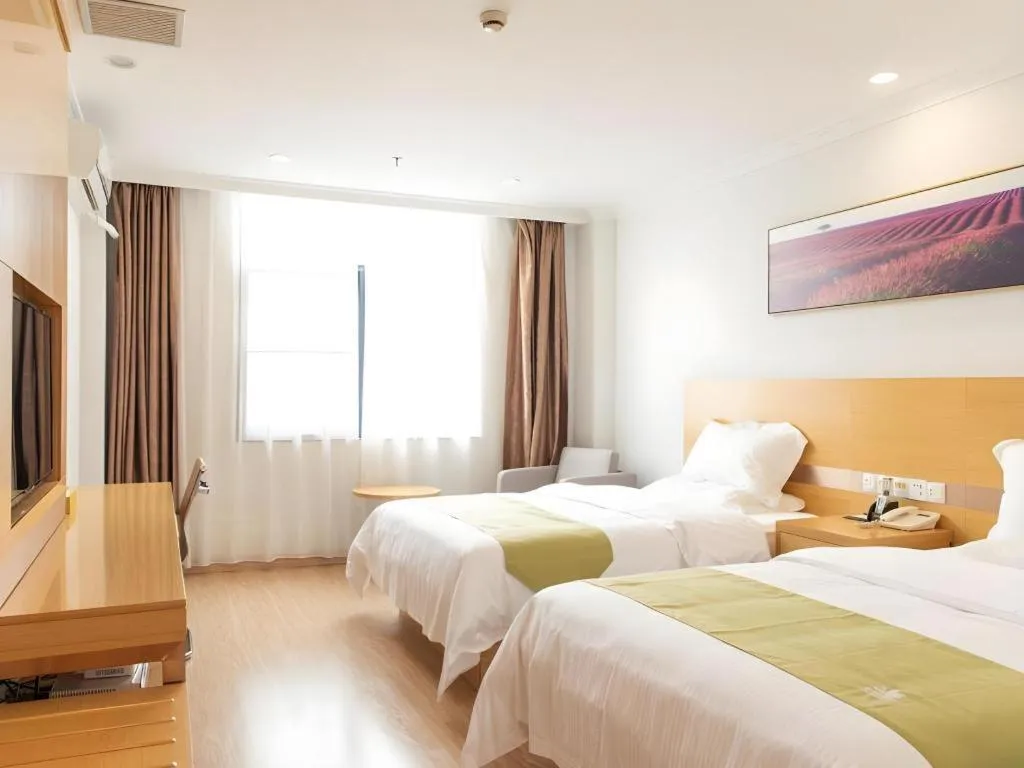 Bed in GreenTree Alliance Hotel Foshan Nanhai District Pingzhou Yuqi Street