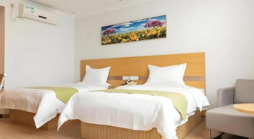 Bed in GreenTree Alliance Hotel Foshan Nanhai District Pingzhou Yuqi Street
