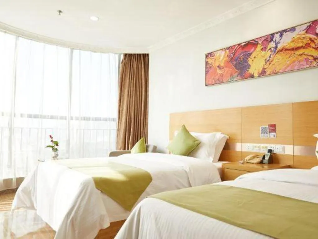 Bed in GreenTree Alliance Hotel Foshan Nanhai District Pingzhou Yuqi Street