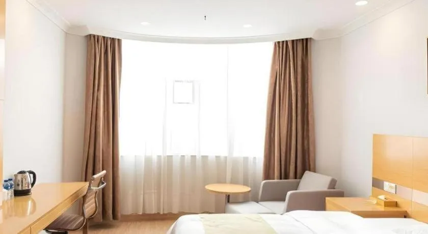 Bed in GreenTree Alliance Hotel Foshan Nanhai District Pingzhou Yuqi Street