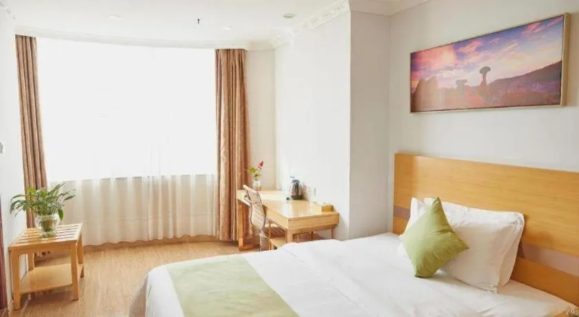 Bed in GreenTree Alliance Hotel Foshan Nanhai District Pingzhou Yuqi Street