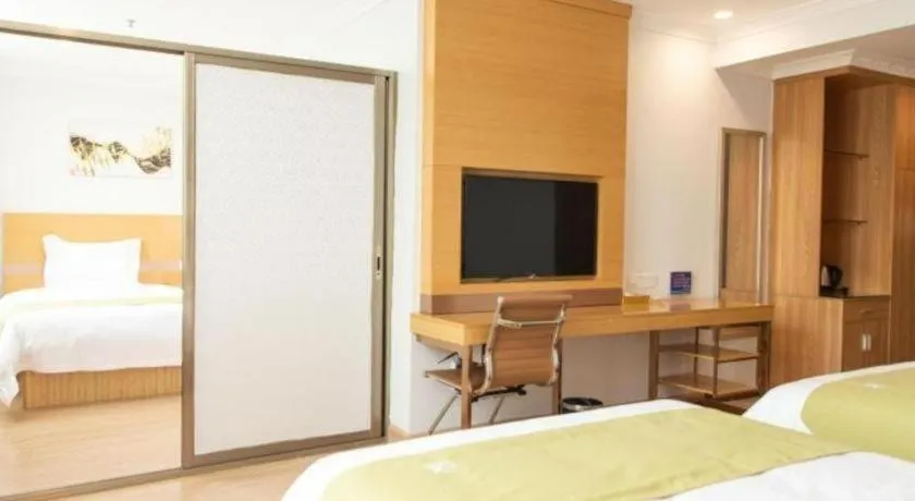 Bed in GreenTree Alliance Hotel Foshan Nanhai District Pingzhou Yuqi Street