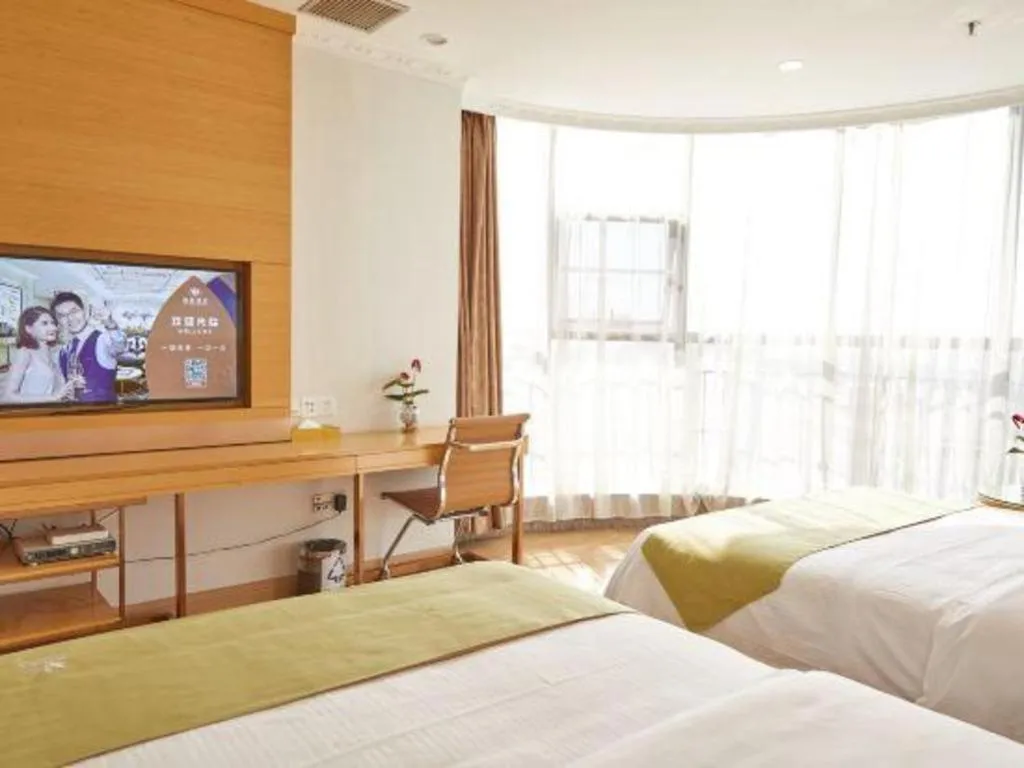 Bed in GreenTree Alliance Hotel Foshan Nanhai District Pingzhou Yuqi Street