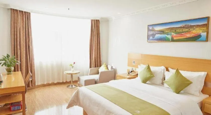 Bed in GreenTree Alliance Hotel Foshan Nanhai District Pingzhou Yuqi Street