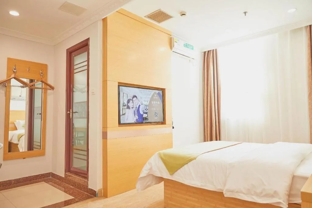 Bed in GreenTree Alliance Hotel Foshan Nanhai District Pingzhou Yuqi Street