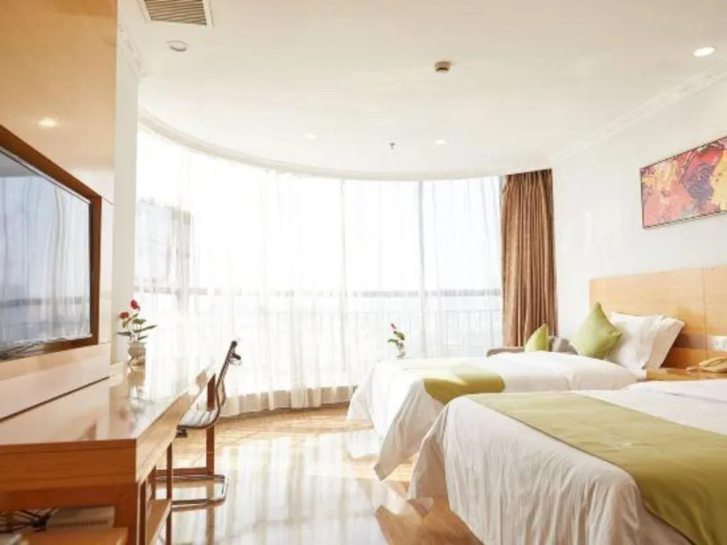 Bed in GreenTree Alliance Hotel Foshan Nanhai District Pingzhou Yuqi Street