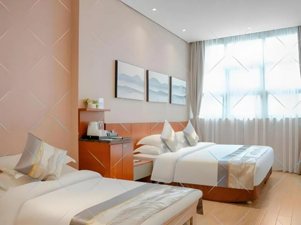Bed in H Life Hotel (Shenzhen Sea World Branch)