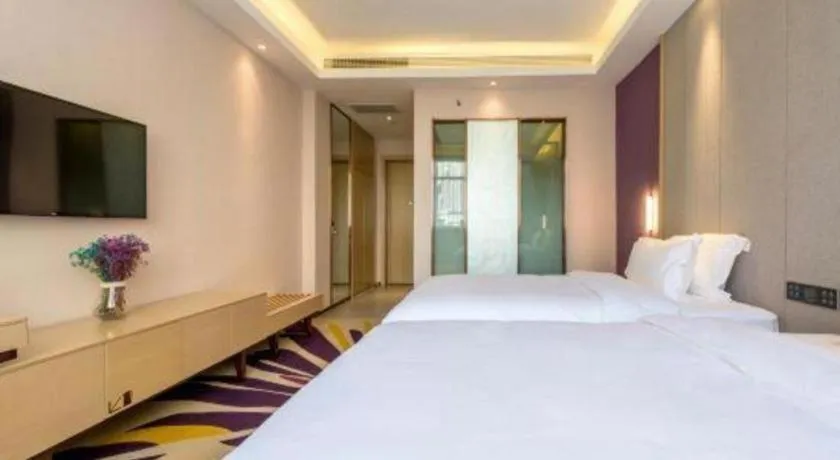 Bed in Lavande Hotels·Anyang Wojin Wanda Plaza