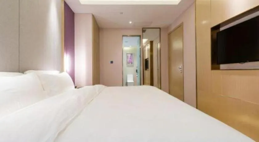 Bed in Lavande Hotels·Anyang Wojin Wanda Plaza