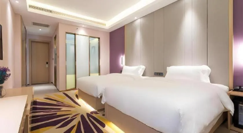 Bed in Lavande Hotels·Anyang Wojin Wanda Plaza