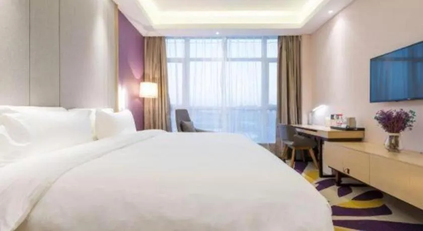 Bed in Lavande Hotels·Anyang Wojin Wanda Plaza