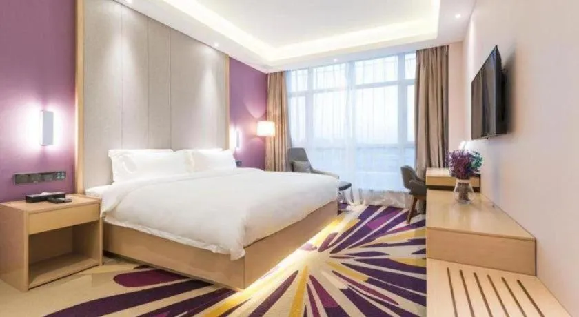 Bed in Lavande Hotels·Anyang Wojin Wanda Plaza