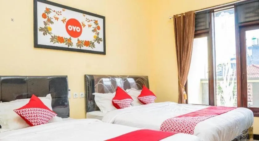 Bed in OYO 643 Al Thalib 8 Syariah