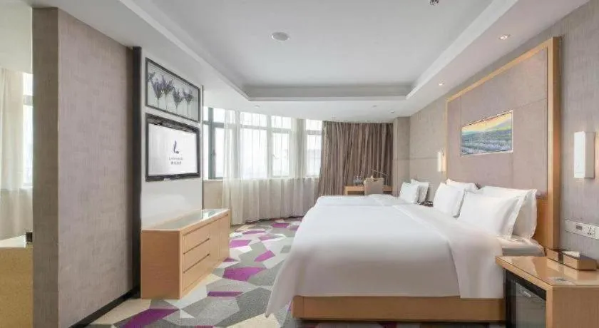 Bed in Lavande Hotel Foshan Nanhai Xinduhui Dali Commercial Pedestrian Street