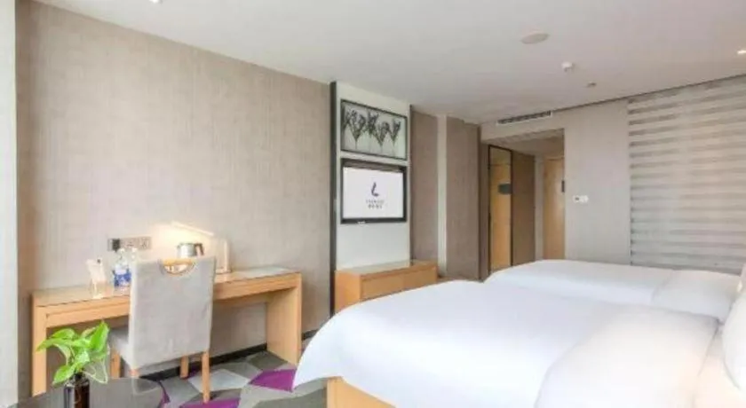 Bed in Lavande Hotel Foshan Nanhai Xinduhui Dali Commercial Pedestrian Street