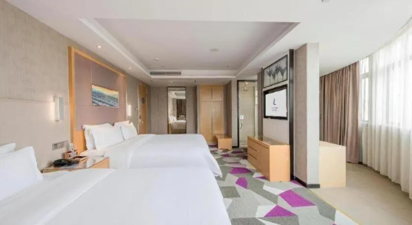Bed in Lavande Hotel Foshan Nanhai Xinduhui Dali Commercial Pedestrian Street
