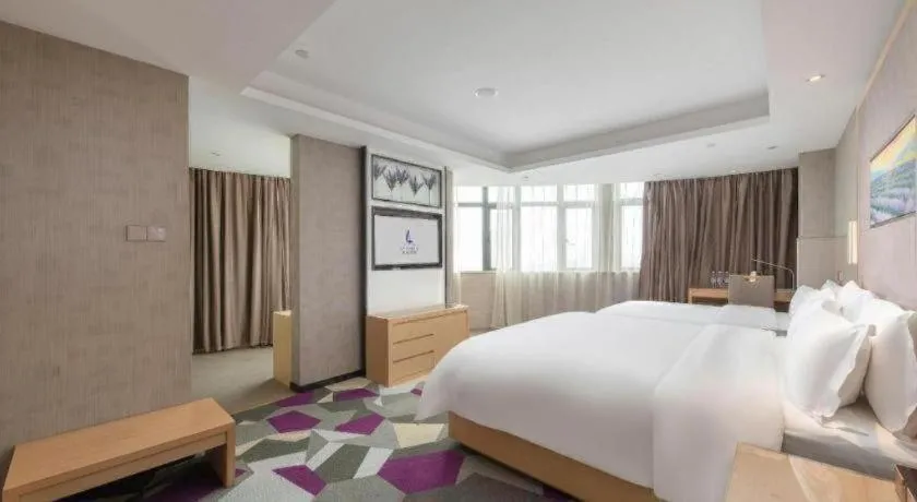Bed in Lavande Hotel Foshan Nanhai Xinduhui Dali Commercial Pedestrian Street