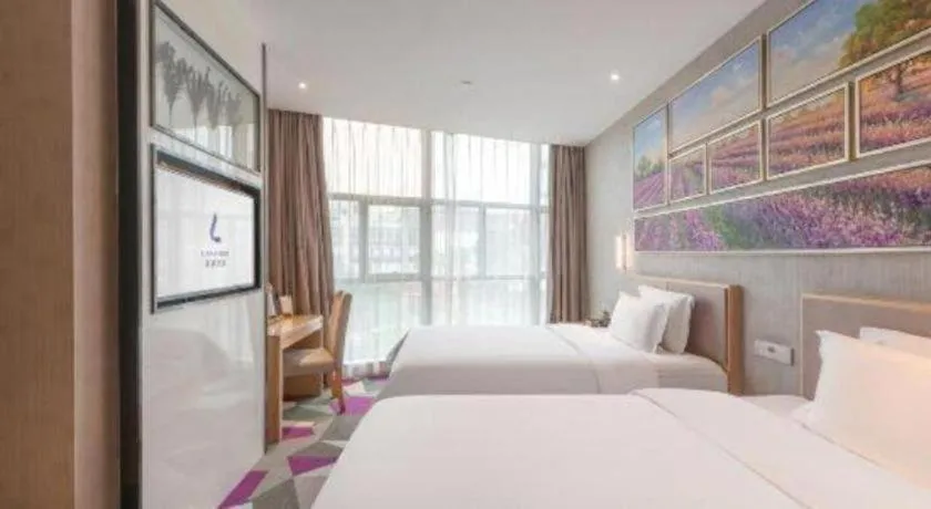 Bed in Lavande Hotel Foshan Nanhai Xinduhui Dali Commercial Pedestrian Street