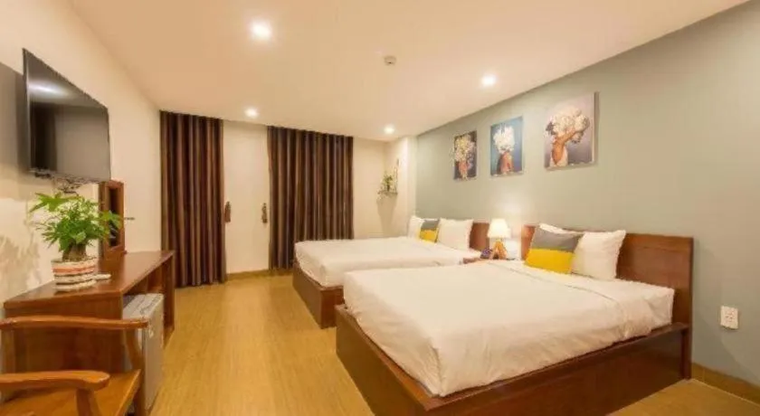 Bed in The Samson Boutique Hotel