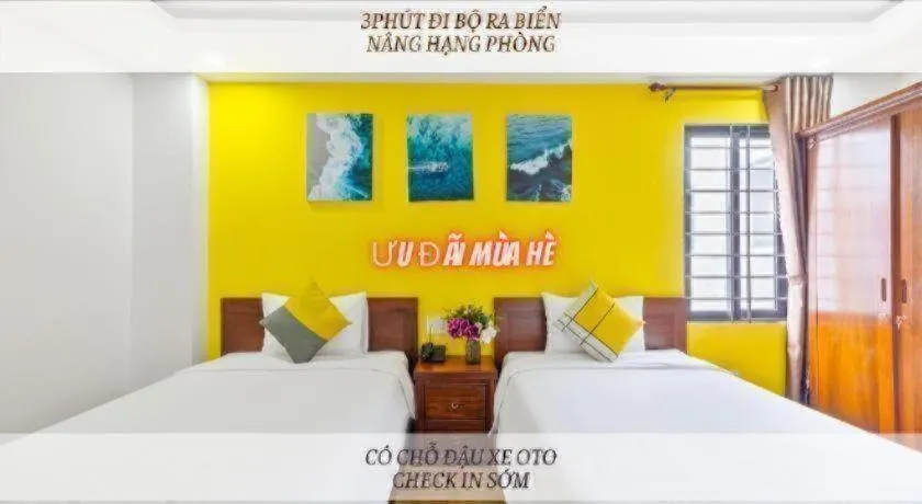 Bed in The Samson Boutique Hotel