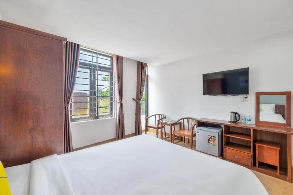 Bed in The Samson Boutique Hotel