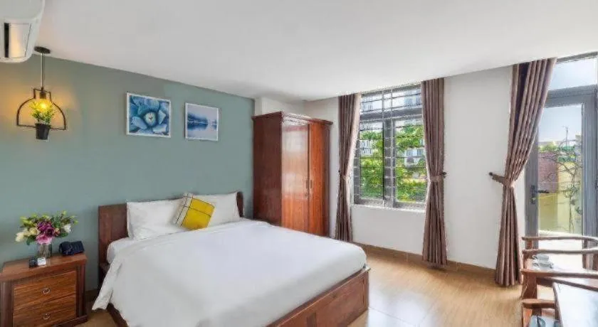 Bed in The Samson Boutique Hotel