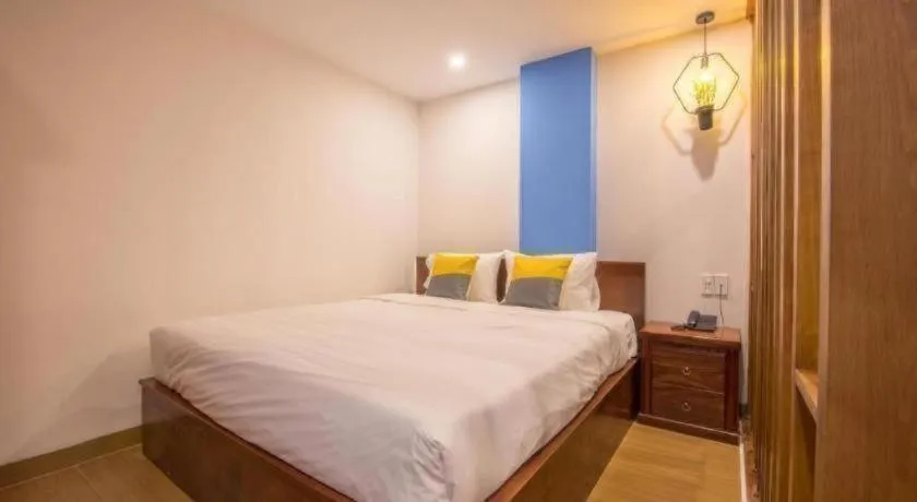 Bed in The Samson Boutique Hotel