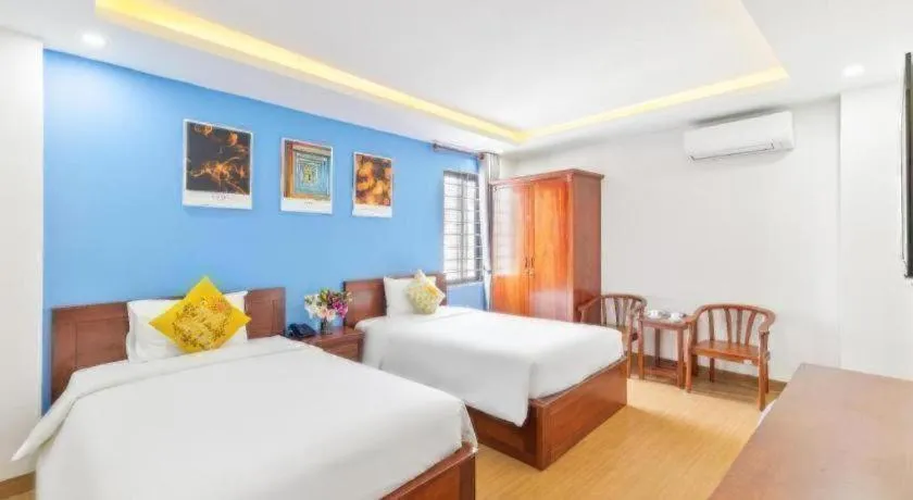 Bed in The Samson Boutique Hotel