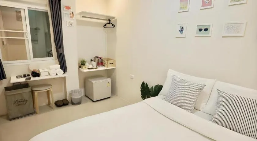 Bed in 20 North Hotel Mae Sai