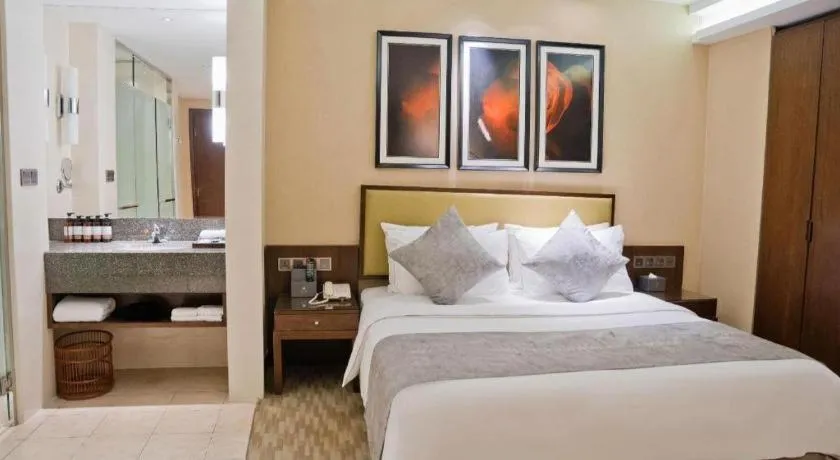 Bed in New Regent Hotel