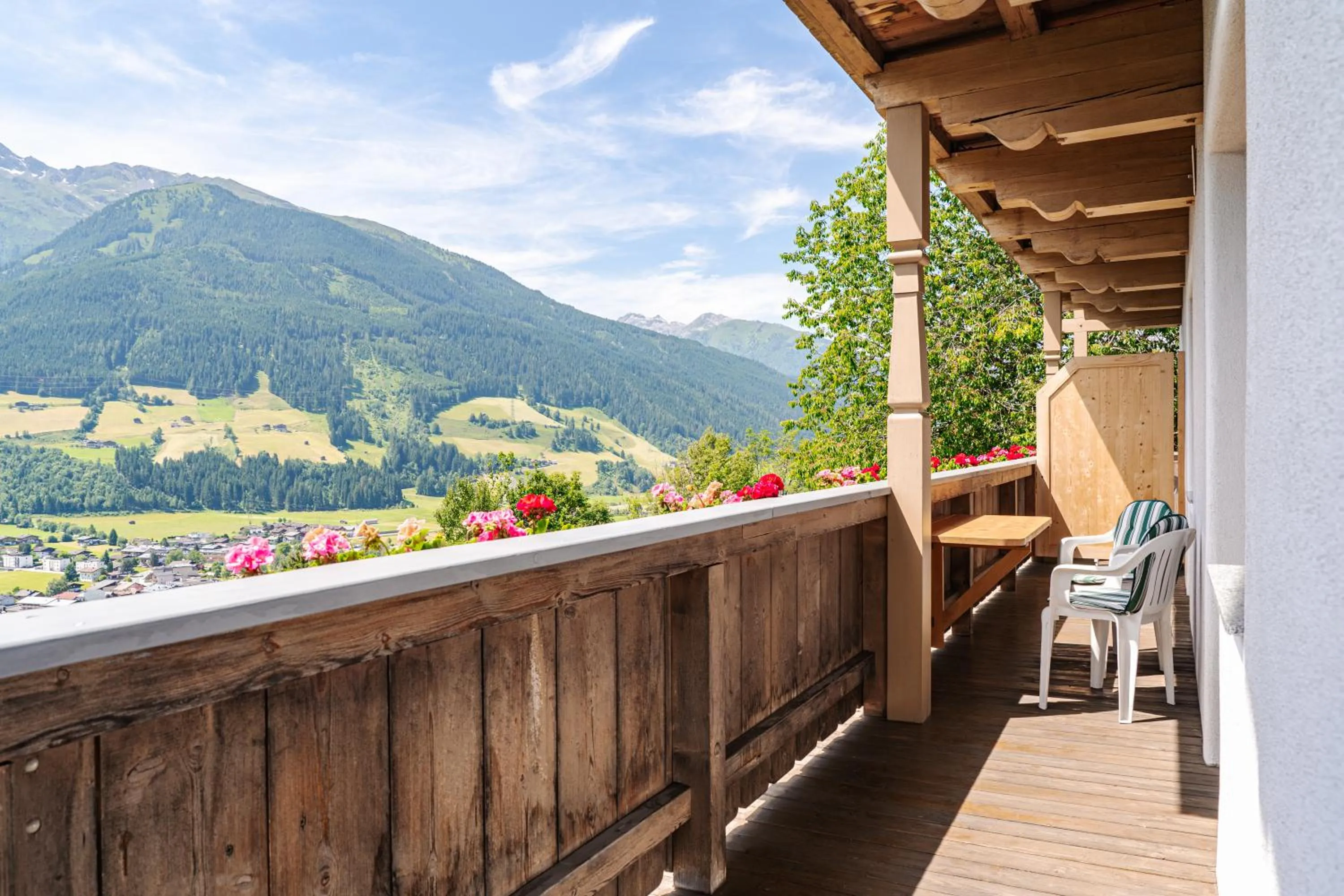 View (from property/room) in Pension Schlossberg