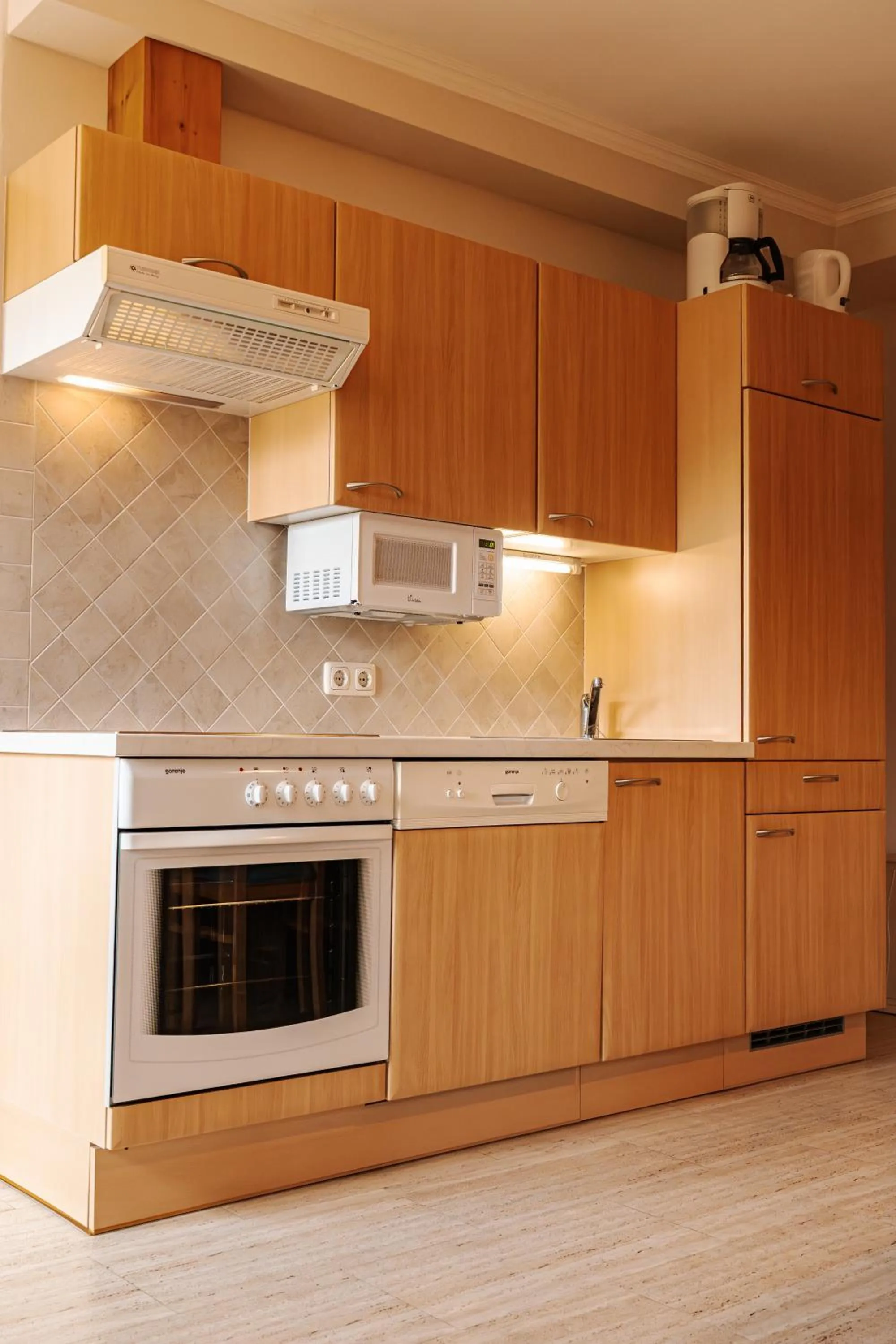 kitchen in Pension Schlossberg