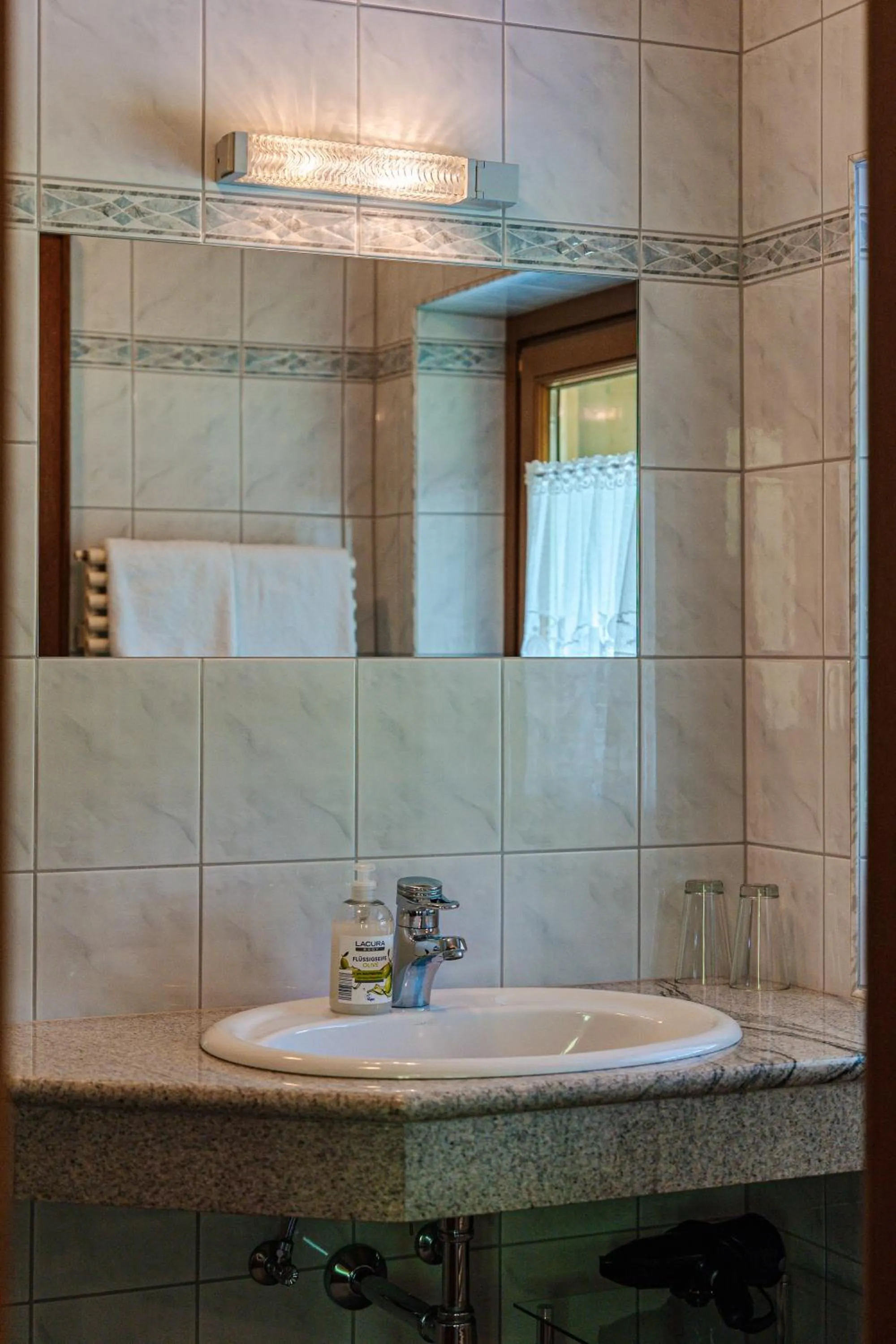 Bathroom in Pension Schlossberg