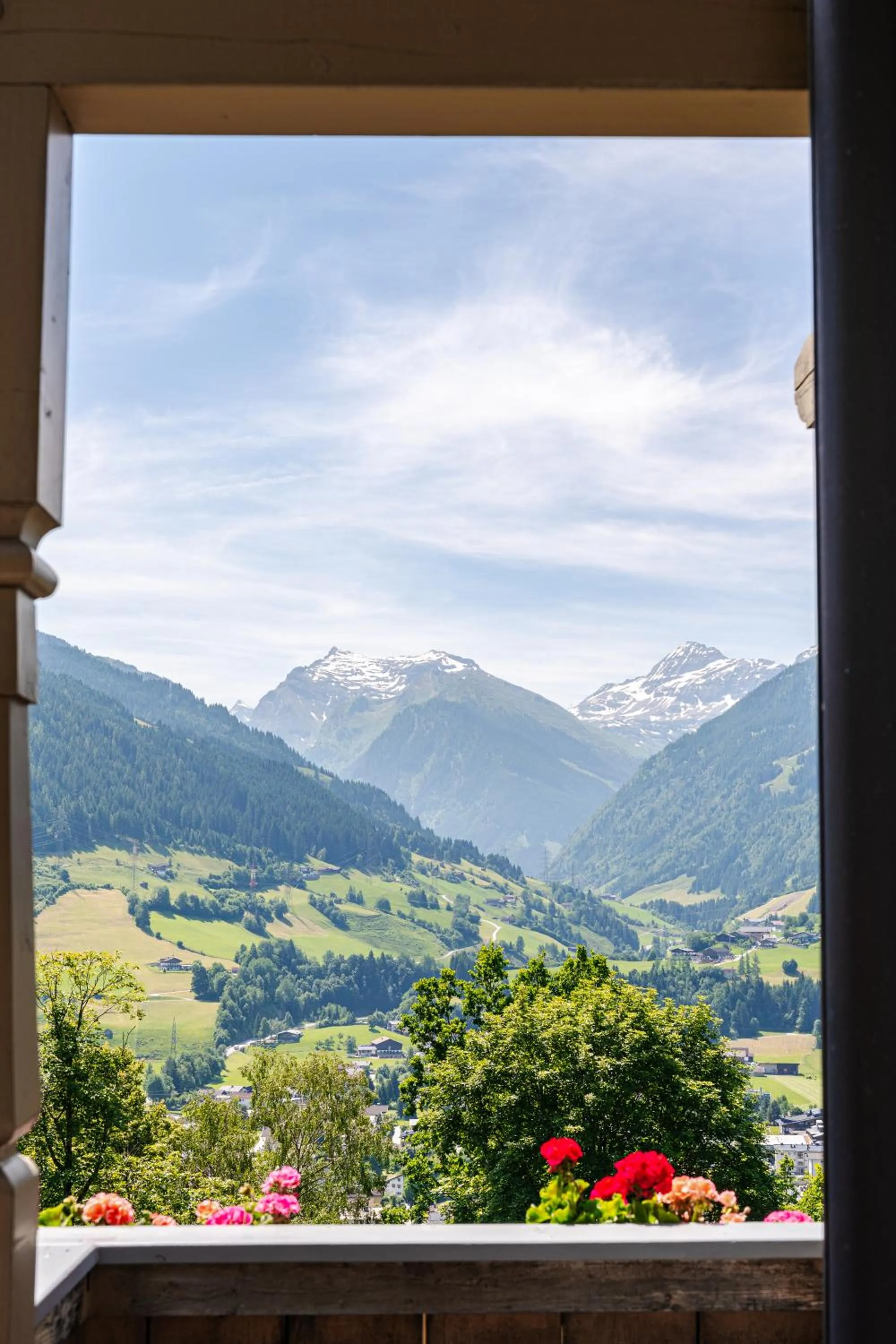 View (from property/room) in Pension Schlossberg