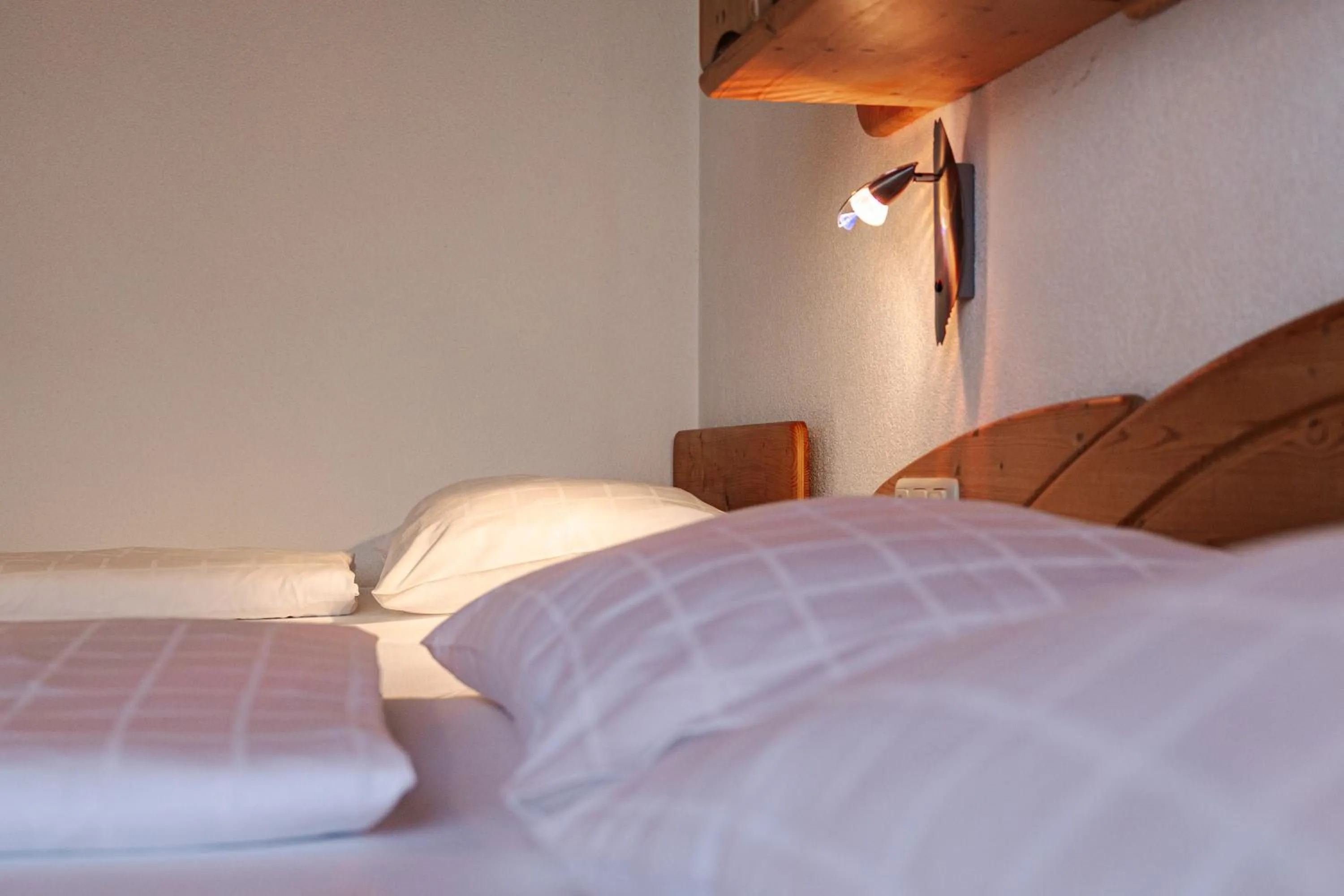 Bed in Pension Schlossberg