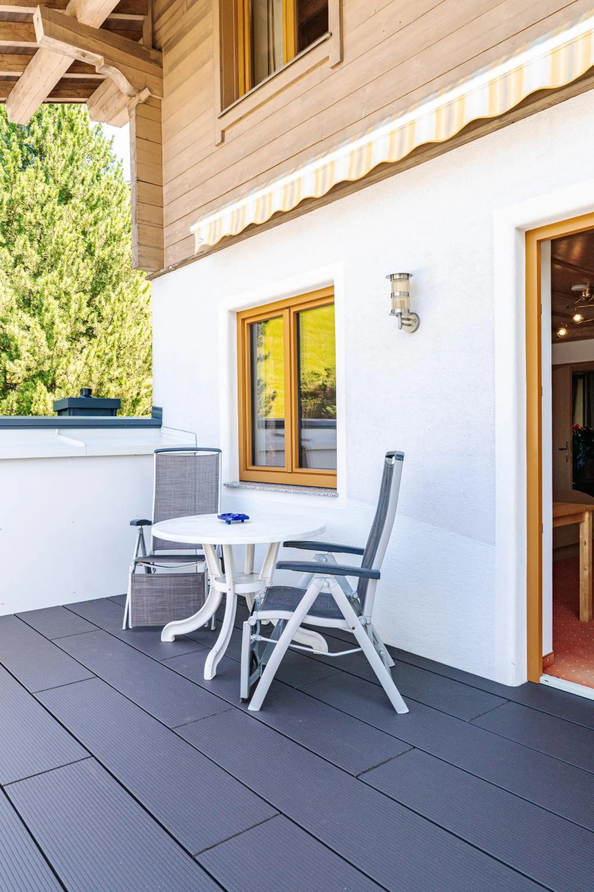 Balcony/Terrace in Pension Schlossberg