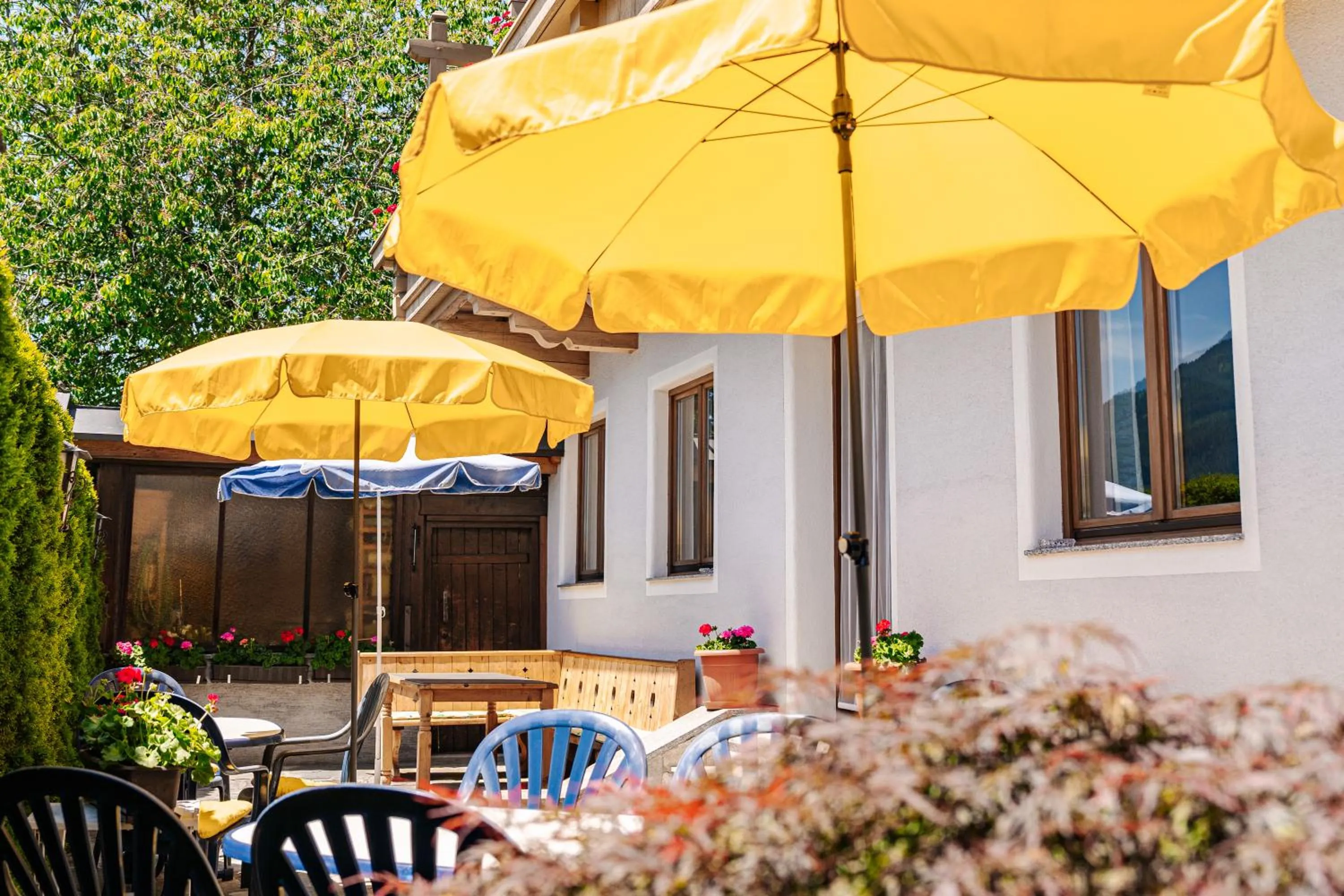 Balcony/Terrace in Pension Schlossberg