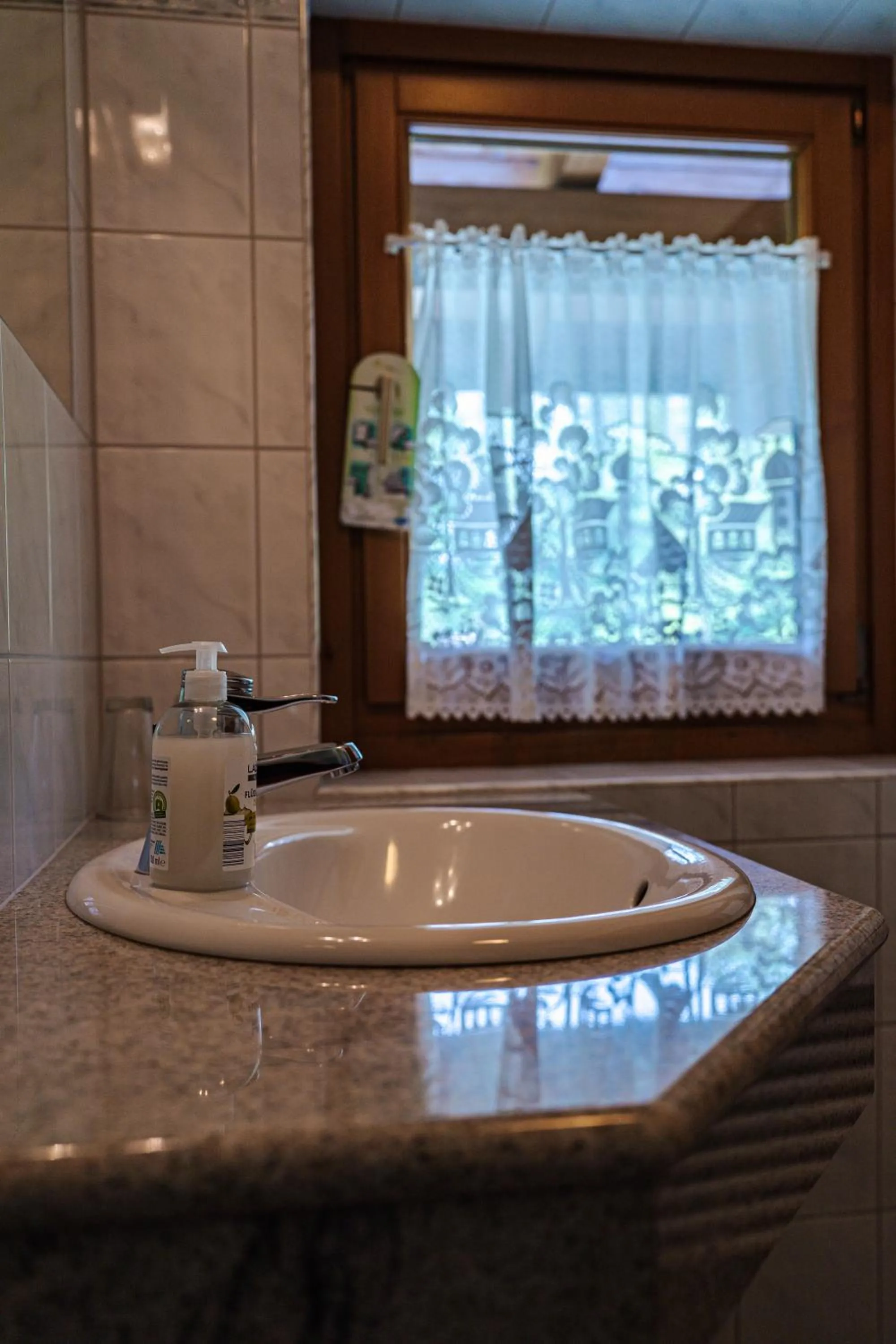 Bathroom in Pension Schlossberg