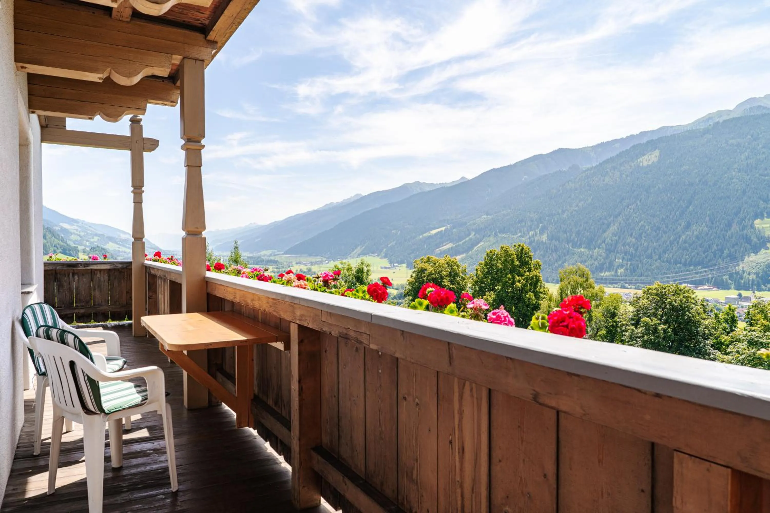 View (from property/room) in Pension Schlossberg