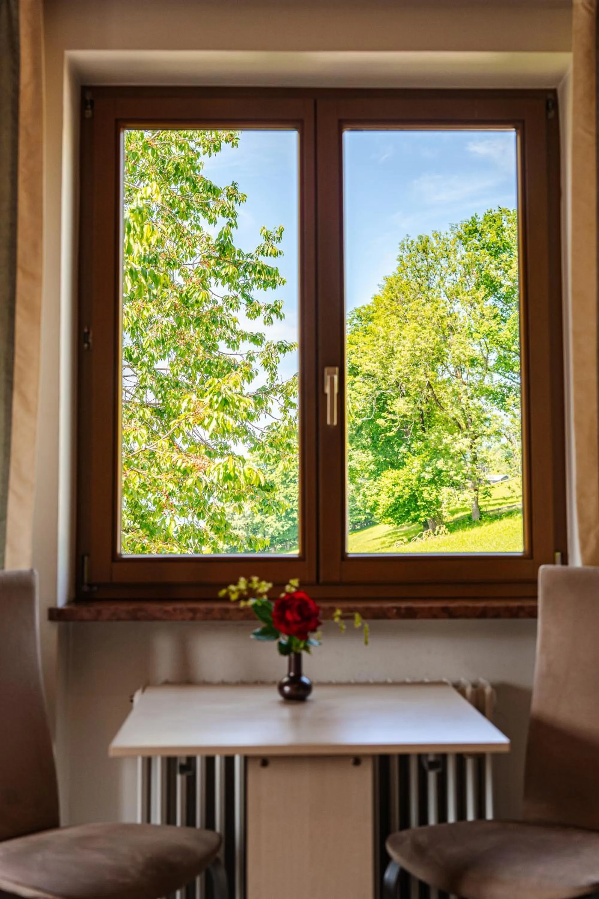 View (from property/room) in Pension Schlossberg