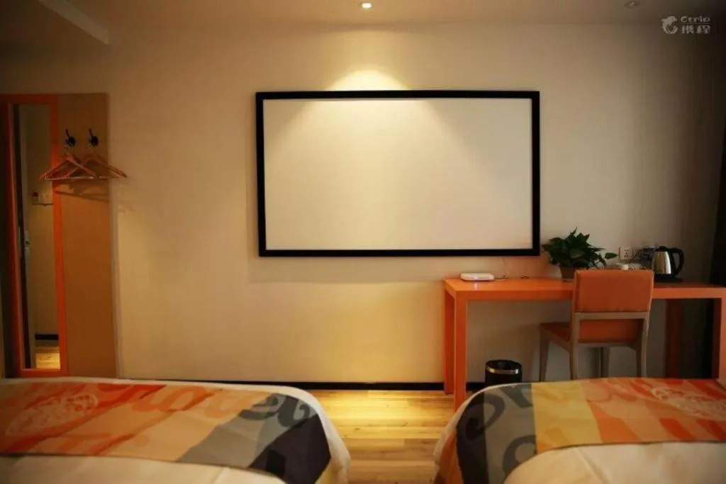 Bed in Shell Nanjing Jiangning District University City Hotel